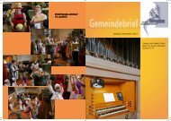 Gemeindebrief Oktober/November 2012 - Evangelische ...