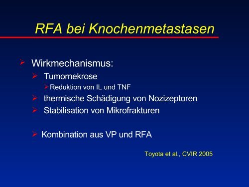 RFA beim Osteoidosteom - olbert-workshop