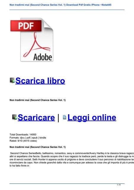 non scarica pdf