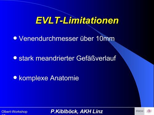 P.Kiblböck, AKH Linz - olbert-workshop