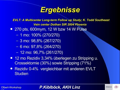 P.Kiblböck, AKH Linz - olbert-workshop