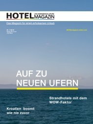 HOTELmagazin-offline Ausgabe 1-2018