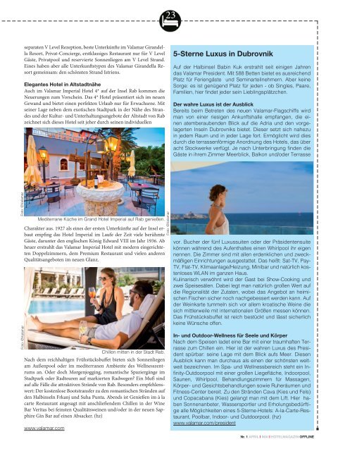 HOTELmagazin-offline Ausgabe 1-2018