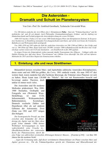 Die Asteroiden