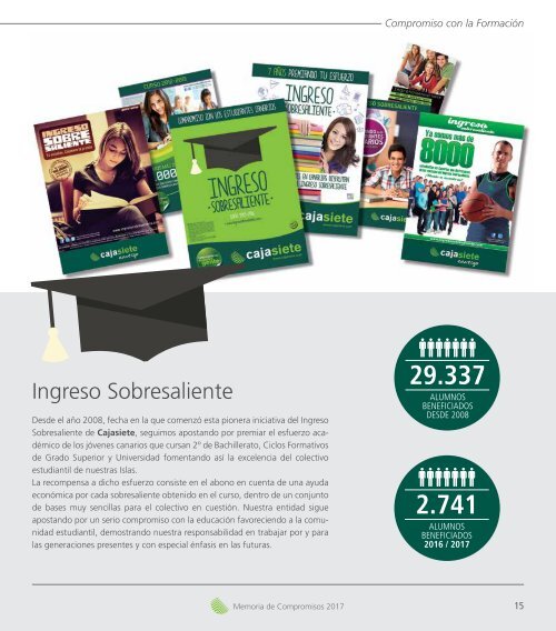 Balance Social y Memoria de Compromisos Cajasiete 2017