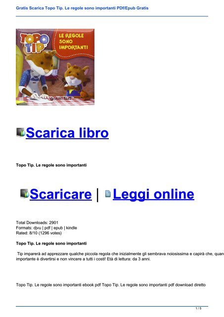 TOPO TIP DA SCARICA