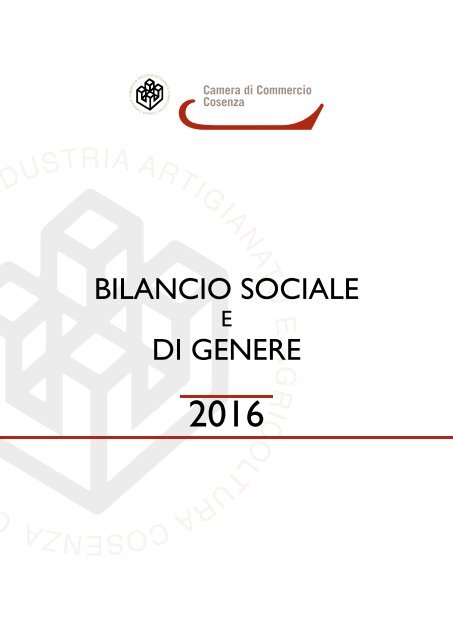 Bilancio sociale 2016