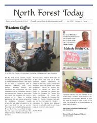 First Edition of North Forest Today