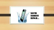 Call 1-800-608-5461|How To Repair An iPhone From Water Damage? 