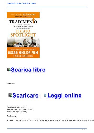 Tradimento Download PDF e EPUB