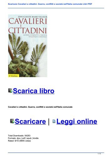 scaricare-cavalieri-e-cittadini-guerra-conflitti-e-società-nell-italia-comunale-libri-pdf-55999690