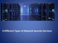 Network Security Services San Francisco