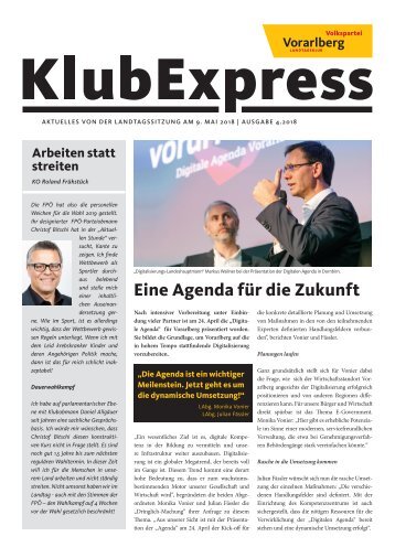 Klubexpress Mai 2018