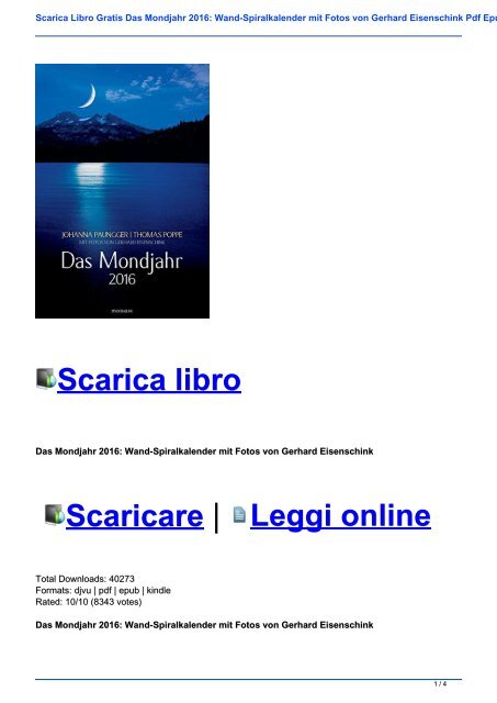 libro da scaricare in pdf