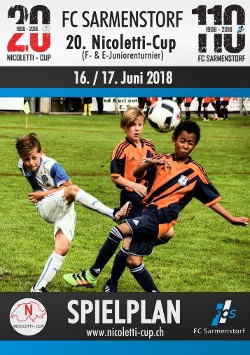 Turnierheft Nicoletti-Cup 2018
