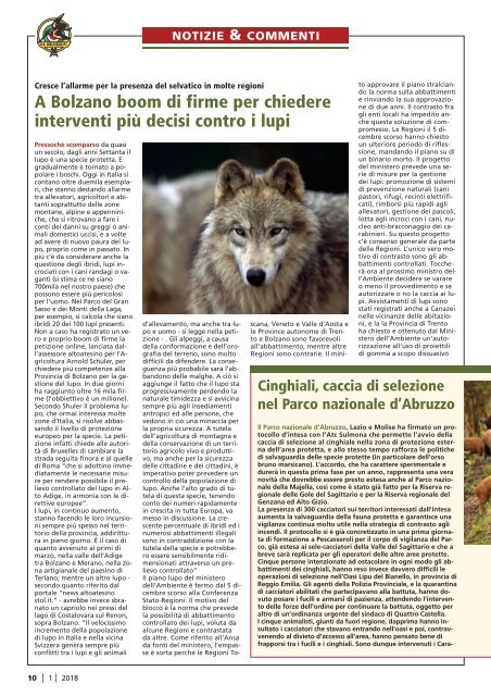 Caccia e Natura n. 1/2018