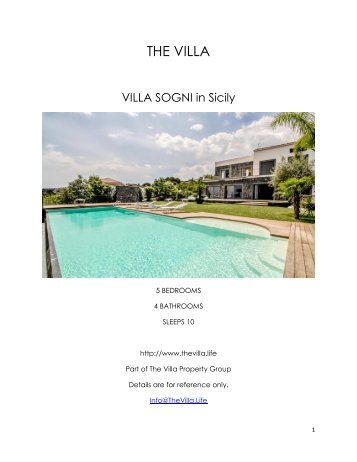 Villa Sogni - Sicily