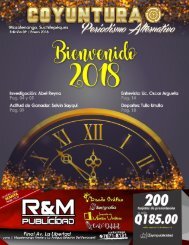 9na edición Revista Coyuntura enero 2018.