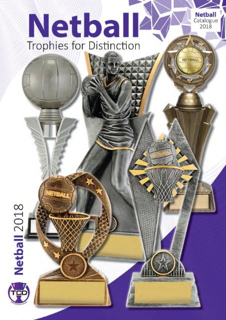 2018 Netball Trophies for Distinction