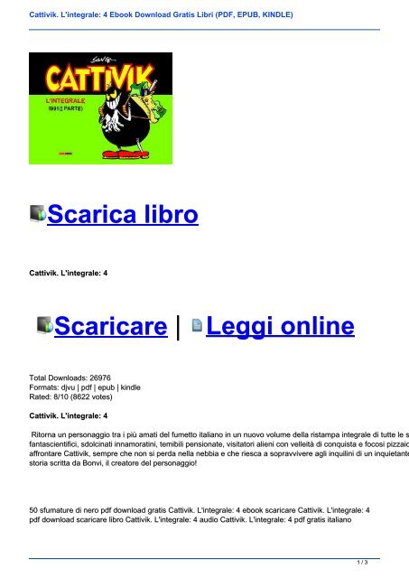 EBOOK ITALIANO EPUB