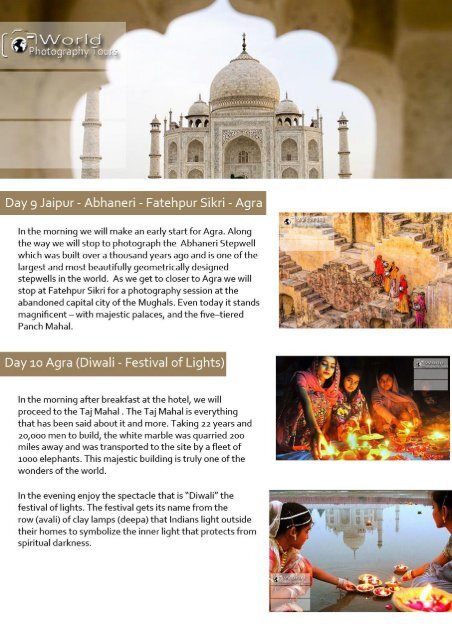 India Photography Tour 2018