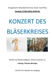 Konzert Bläserkreis