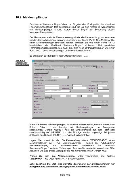 18. Arbeiten mit mehreren gSyS - Datenbeständen - Olbert Software