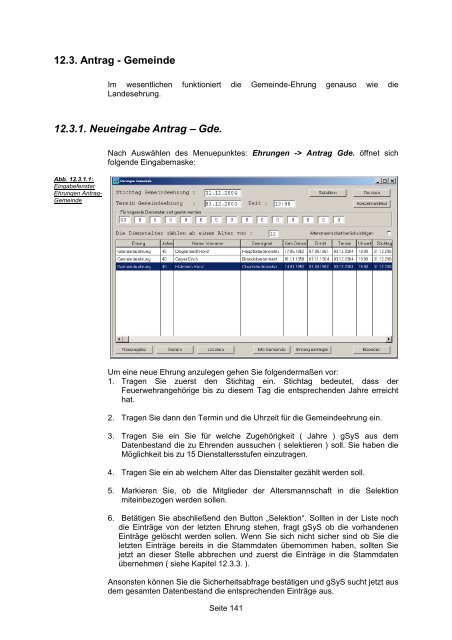 18. Arbeiten mit mehreren gSyS - Datenbeständen - Olbert Software