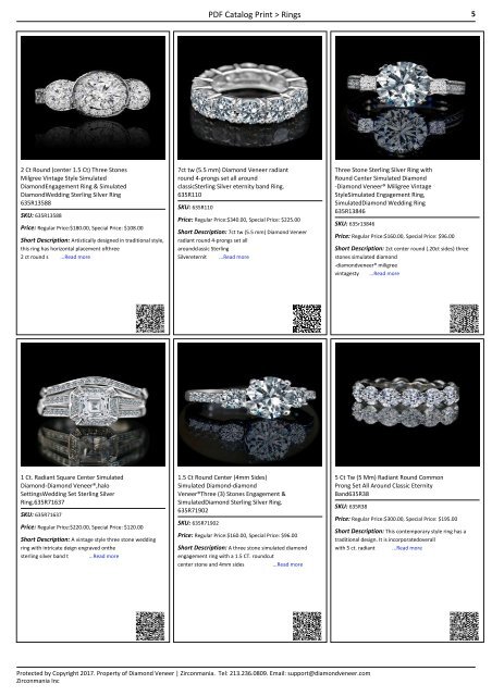 Diamond Veneer  Product Catalog 2018