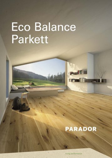 Parador Eco Balance Parkett 2018
