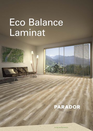 Parador Eco Balance Laminat 2018