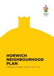 Horwich Neighbourhood Plan Leaflet