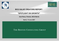 The Boston Consulting Group