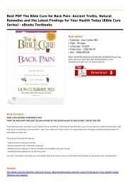 The-Bible-Cure-for-Back-Pain-Ancient