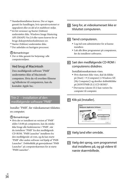 Sony HDR-CX155E - HDR-CX155E Consignes d&rsquo;utilisation Finlandais