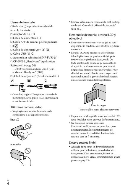 Sony HDR-CX155E - HDR-CX155E Consignes d&rsquo;utilisation Finlandais