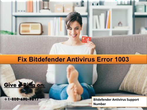 Fix Bitdefender Error 1003