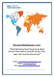 World Inflammatory Bowel Disease Drugs Market by Product Type, Market Players and Regions-Forecast to 2022