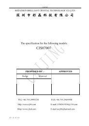 CJS07007 Interface drawing(1803)