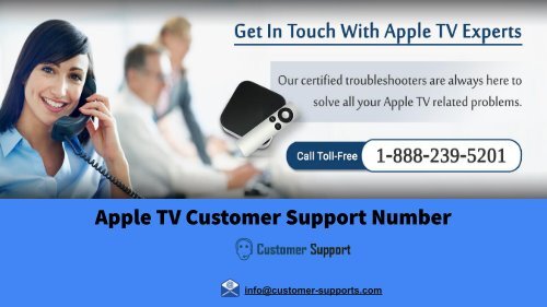 Apple TV Customer Support Number