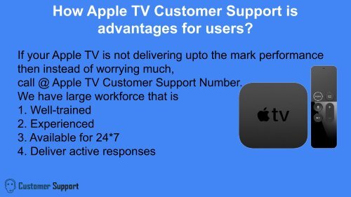 Apple TV Customer Support Number