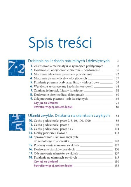 Matematyka klasa 5