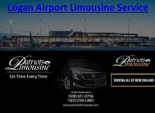 logan airport limousine service