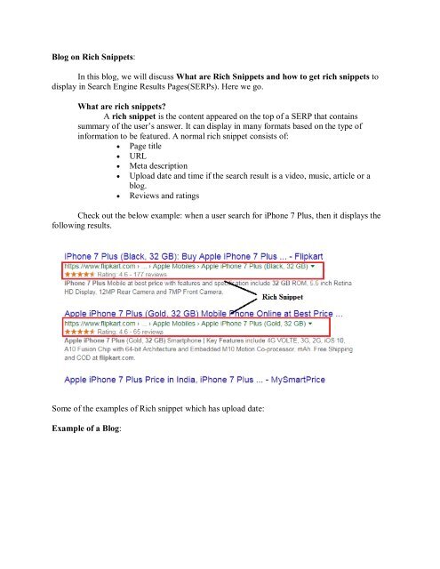 What Are Rich Snippets and How To Get Rich Snippets