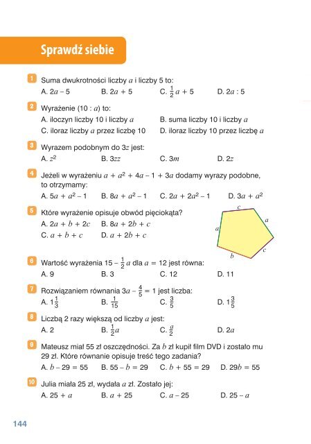 Matematyka wokół nas Podręcznik klasa 5