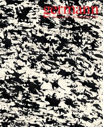Kunst Auktion 21. - 23. November 2016, Germann Auktionshaus, Zürich