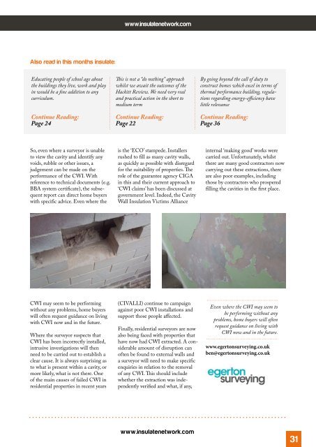 Insulate - The Essential Insulation Magazine - May 2018 