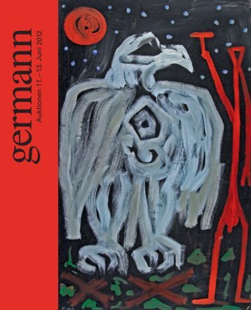 Kunst Auktion 11. - 13. Juni 2012, Germann Auktionshaus, Zürich
