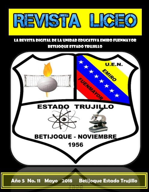 REVISTA LICEO MAYO2018