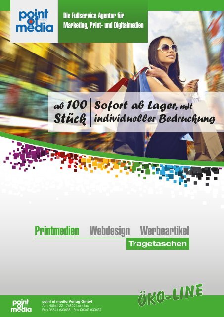 Tragetaschen-Prospekt 2018 komplett - point of media Verlag